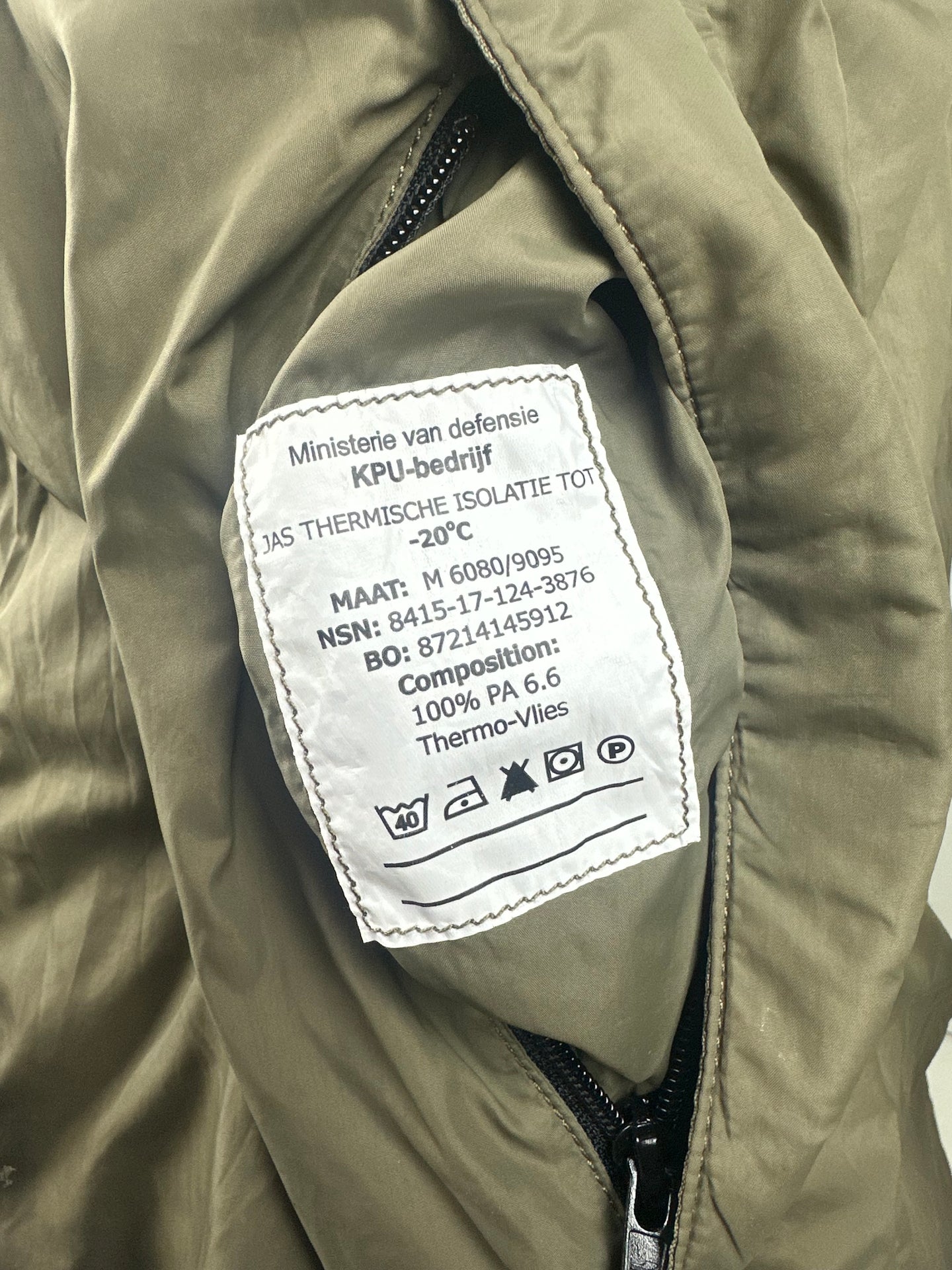 Dutch Army Reversible Therminal Jacket